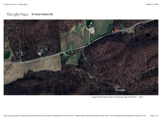 0 S OF GOAT HOLLOW ROAD, VALLONIA, IN 47281 - Image 1